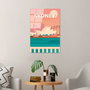 Wallity Cuadro Decorativo de Vidrio Templado Multicolor 30 x 45 cm